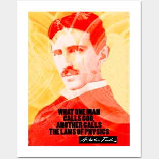 Nikola Tesla Quote 5 Posters and Art